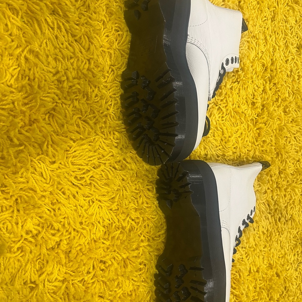 Dr. Martens White Combat Boots - Picture 6 of 6